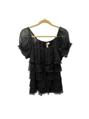 La Diva black blouse, women’s size XL